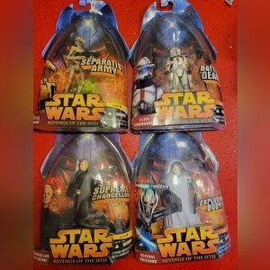 !!!New Four 2005 Star wars Figures!